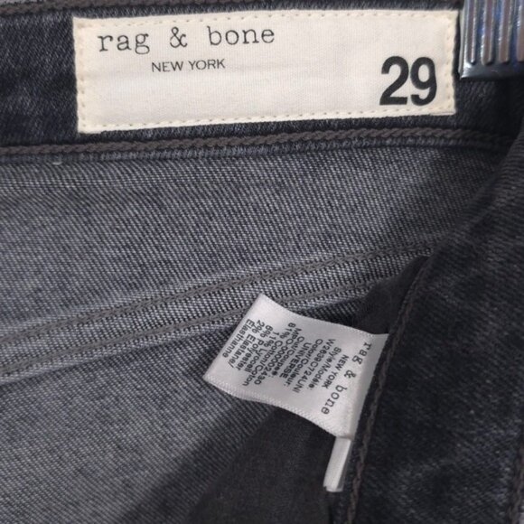 rag & bone Women's‎ Jeans 29 NINA High Rise Ankle Skinny UNIVERSE W2639C724UNI - Picture 3 of 12